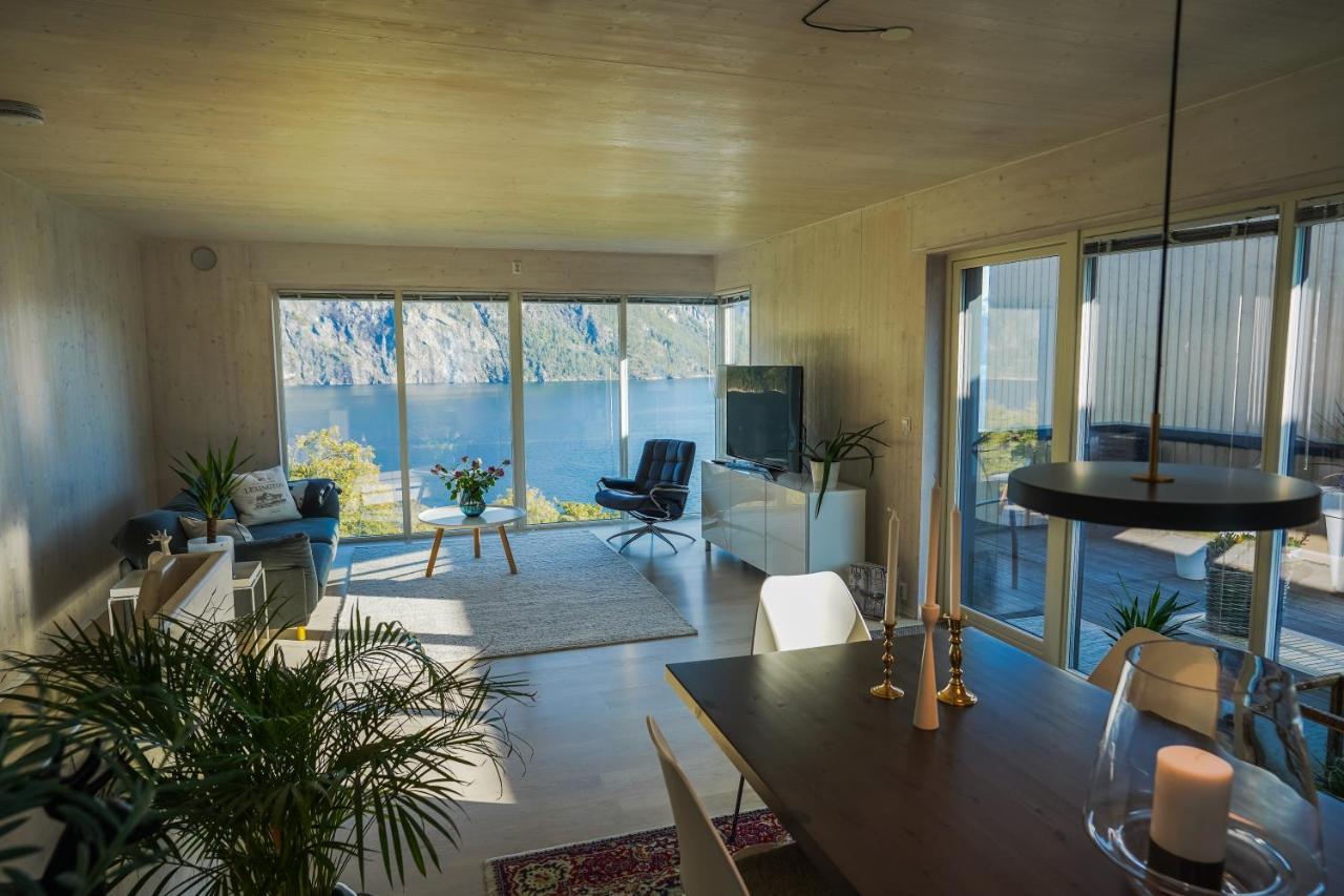 Fjord View Apartment Странда Экстерьер фото
